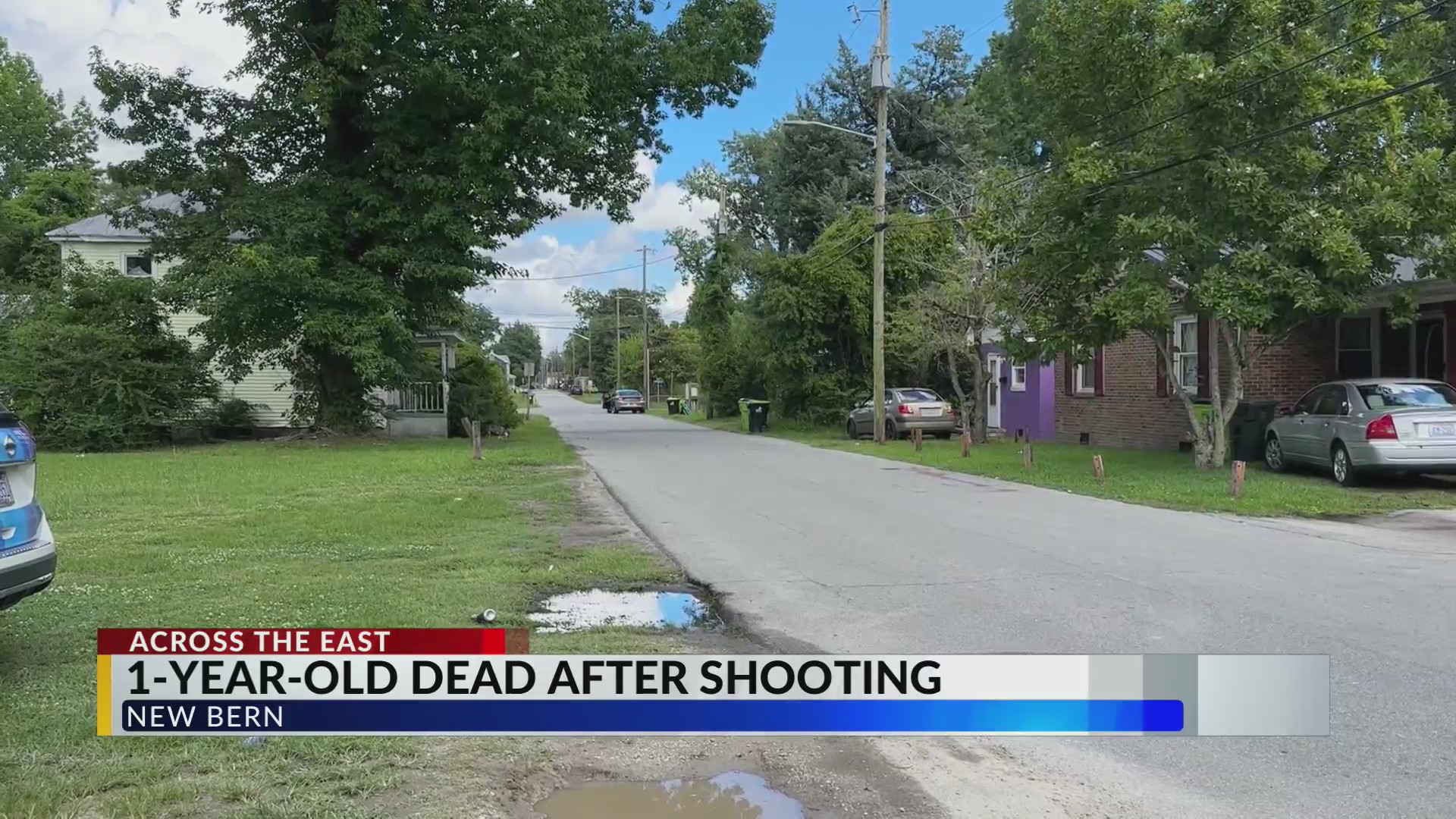 Oneyearold girl shot in New Bern has died, police now investigating(00)