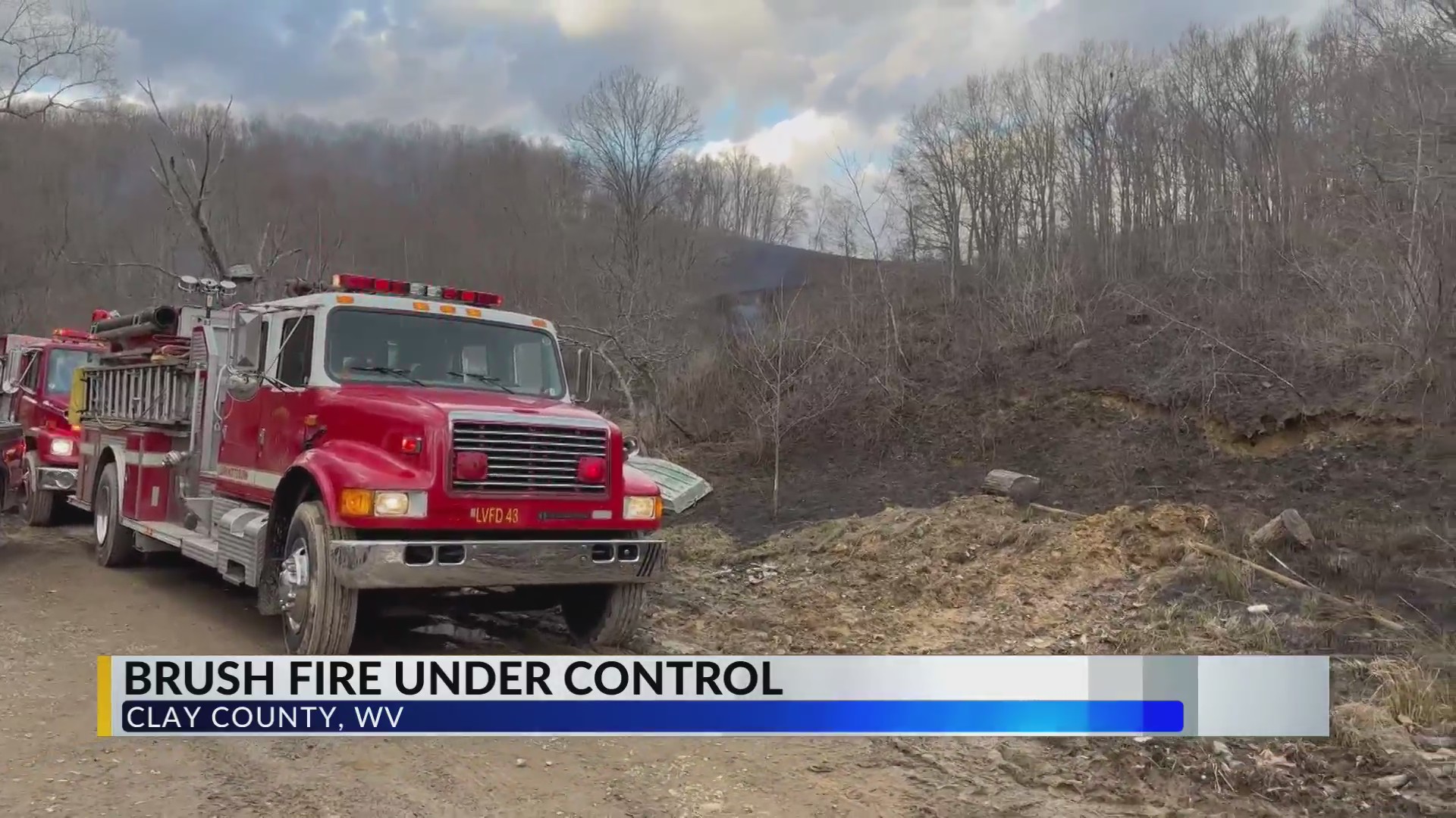 Brush fire spreads to trailer, several cars on Route 4 in Clay County ...