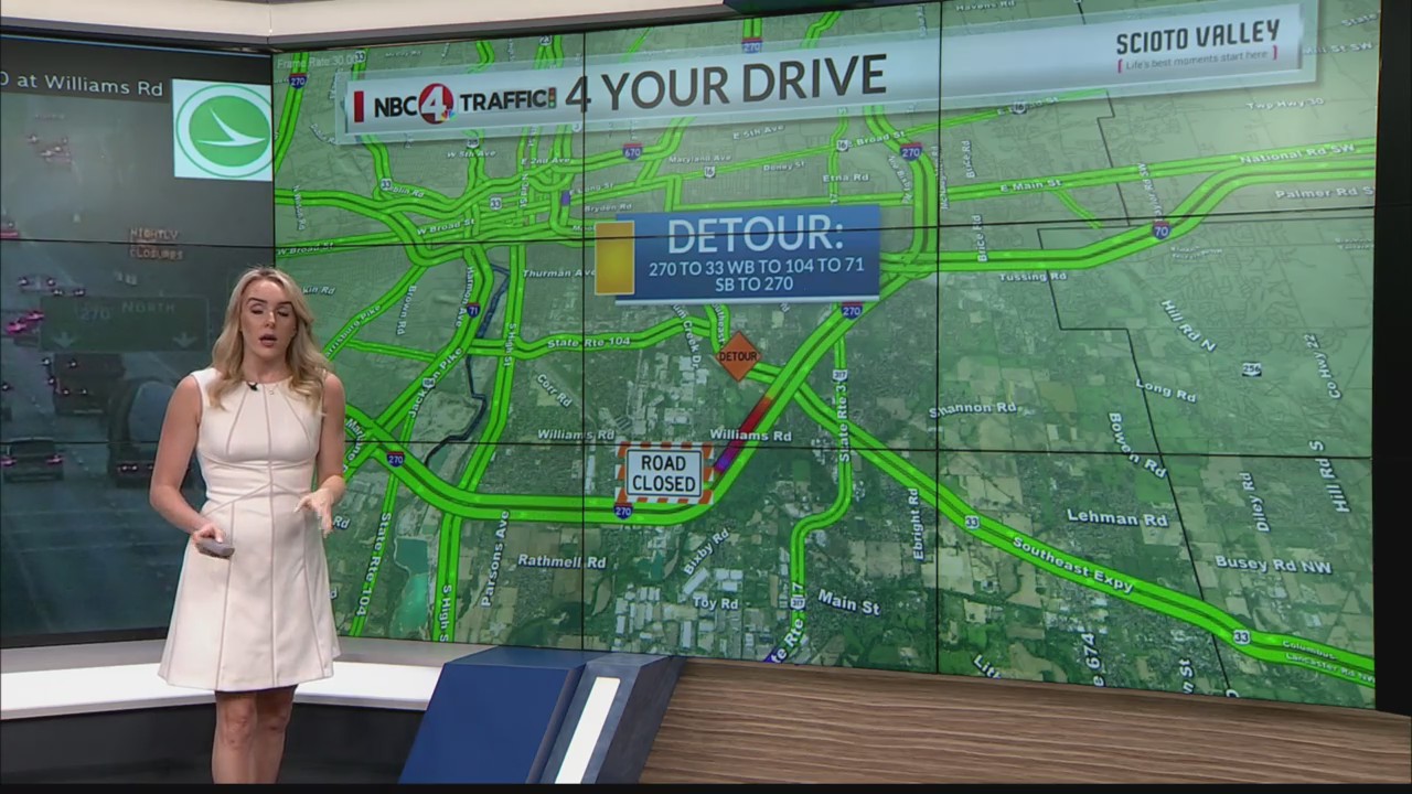Crash closes all lanes of I-270 in southeast Columbus – NBC4 WCMH-TV