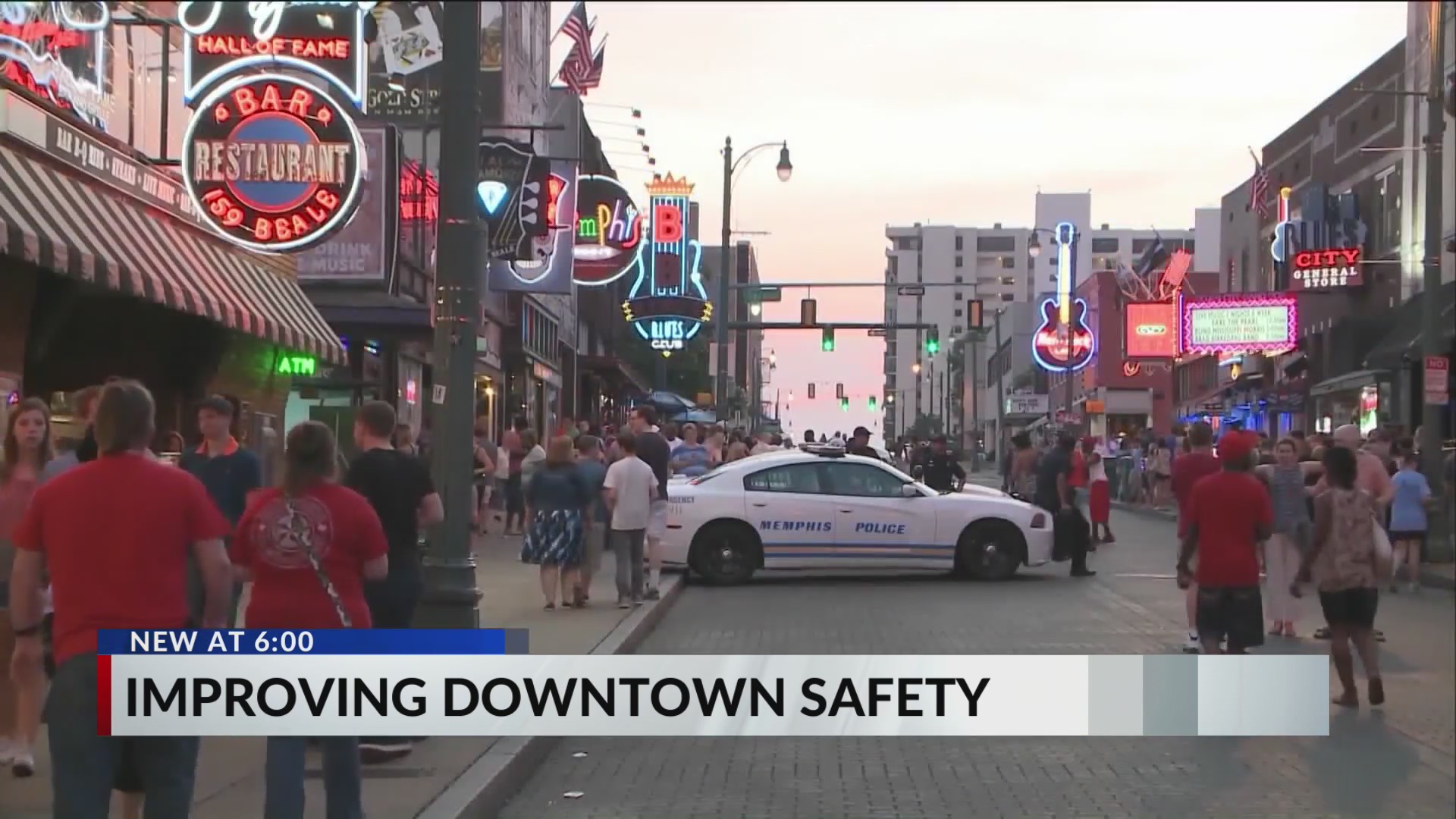 MPD plans on improving safety in downtown Memphis – WREG.com