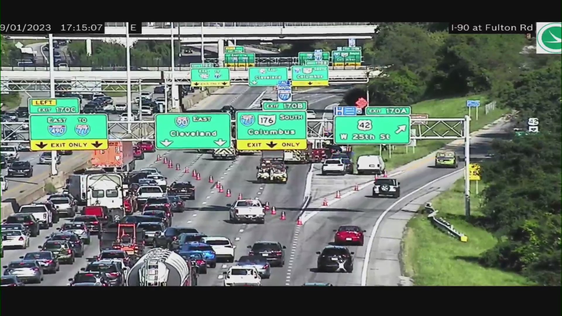 Crash on I-90 causing slowdown – Fox 8 Cleveland WJW