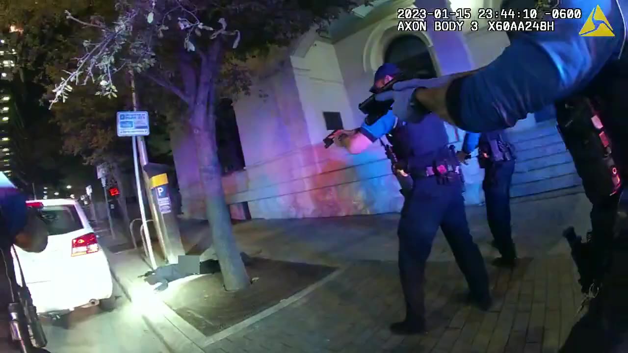 APD OfficerJacob Bowman body camera Jan. 15 deadly APD shooting KXAN