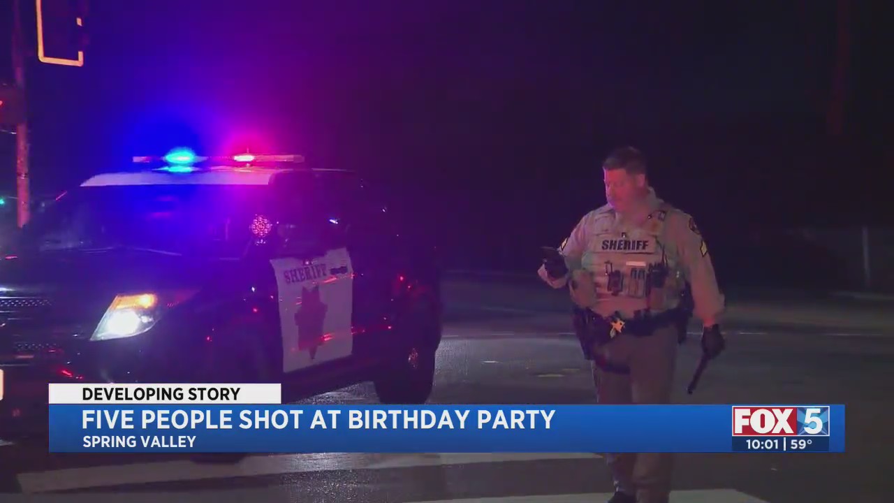 Five People Shot at Birthday Party – FOX 5 San Diego & KUSI News