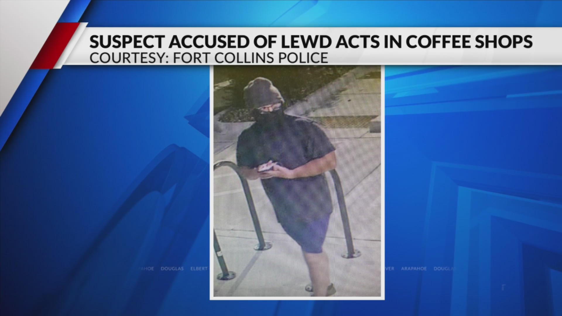 Suspect wanted for lewd acts in coffee shops – FOX31 Denver
