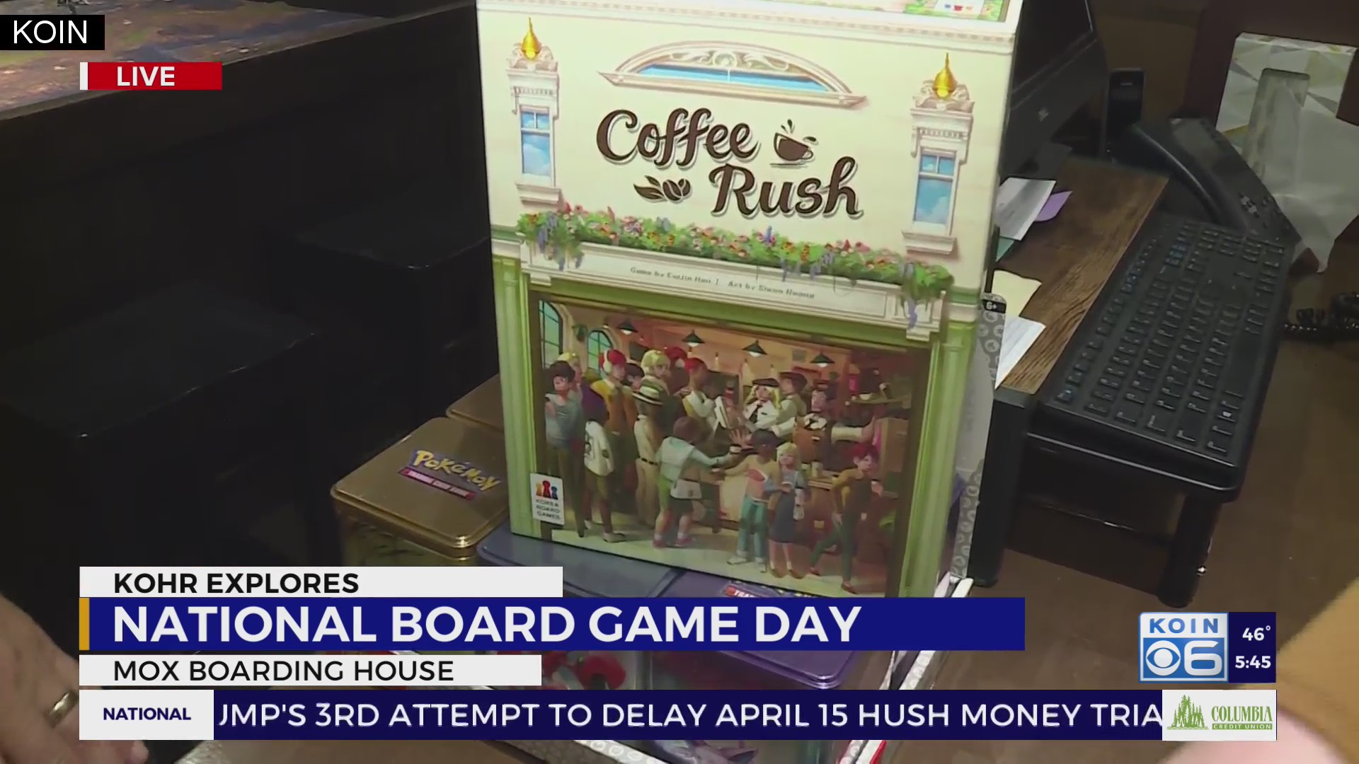 Kohr Explores Celebrate National Board Game Day at Mox Boarding House