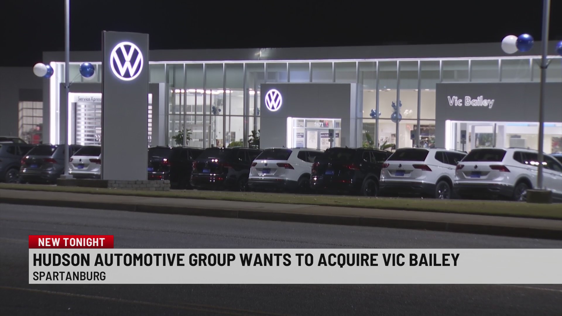 Hudson Auto Group to acquire Vic Bailey dealerships WSPA 7NEWS