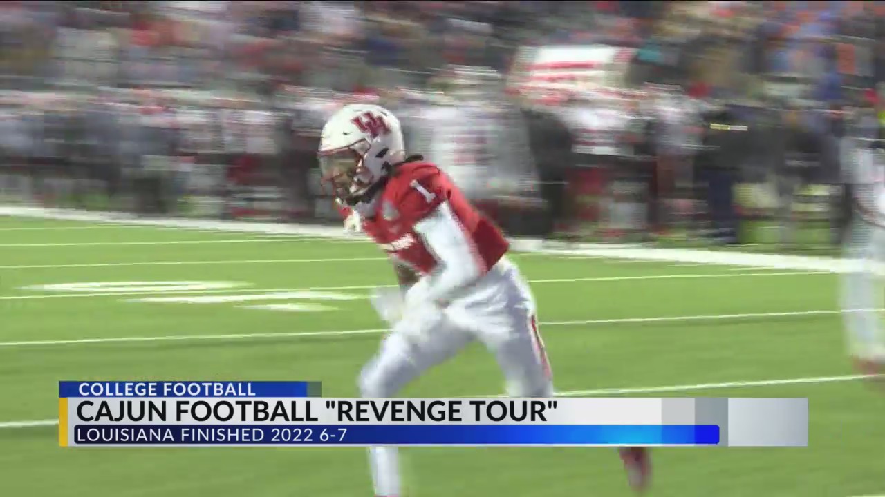 Cajun football on “revenge tour” in 2023
