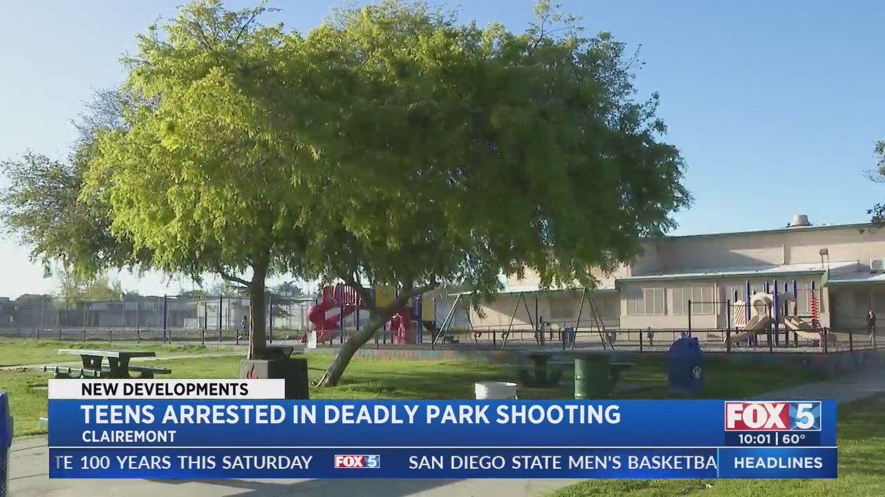 Teens Arrested In Deadly Park Shooting – FOX 5 San Diego & KUSI News