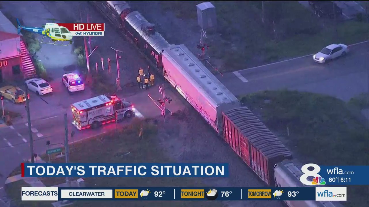 Crews respond to report of person hit by train in Lakeland – WFLA