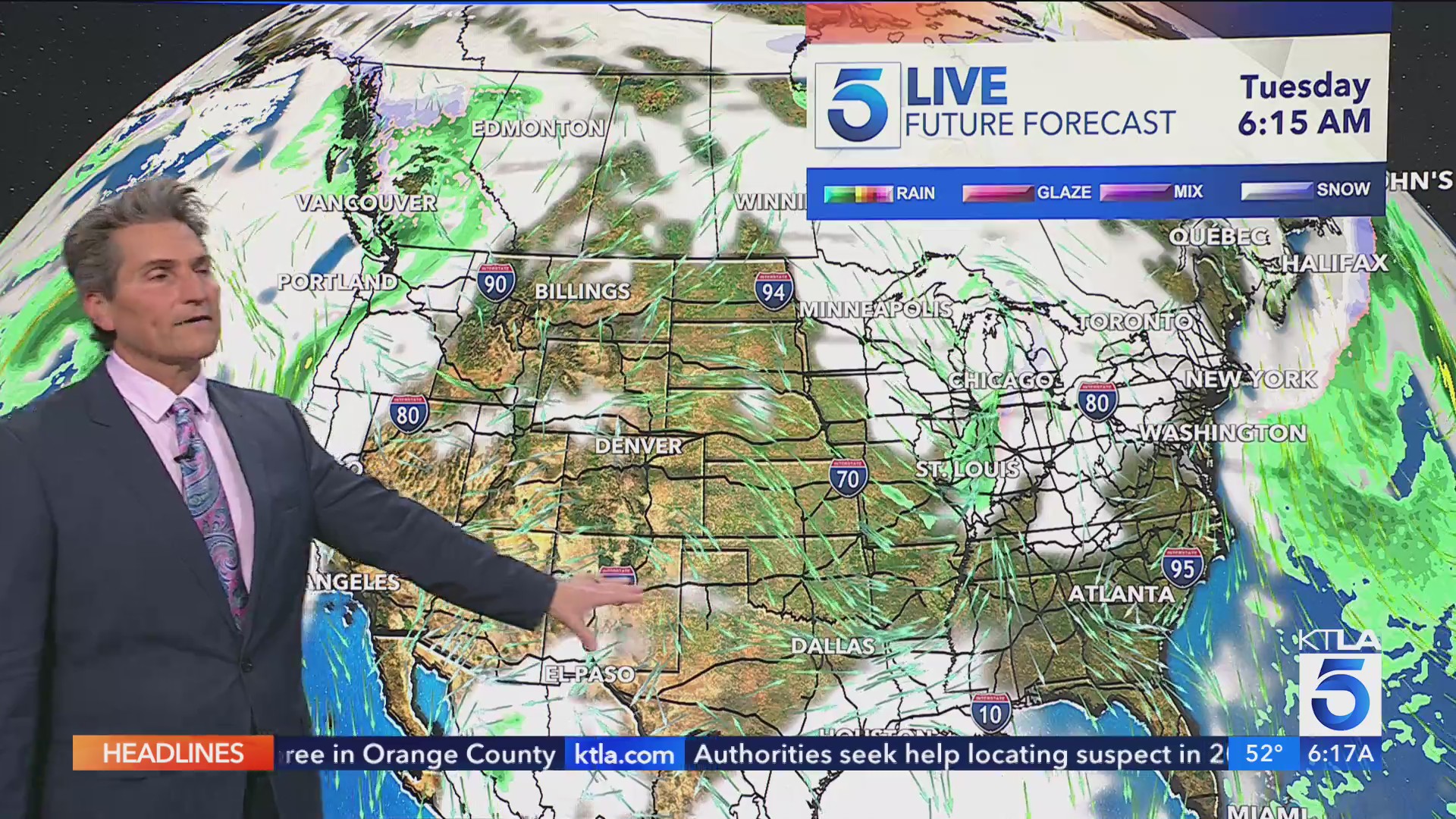 Back to back storms to bring rain, snow to Southern California – KTLA
