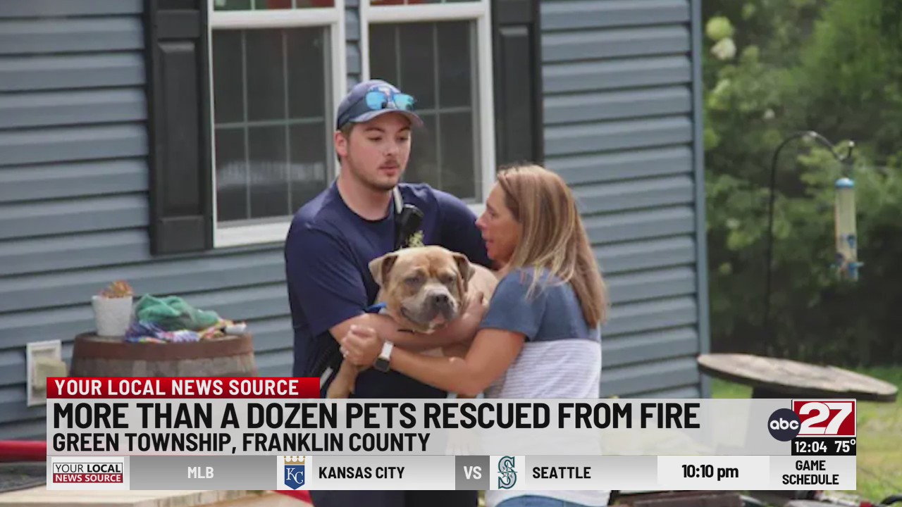 Pets rescued from house fire – ABC27