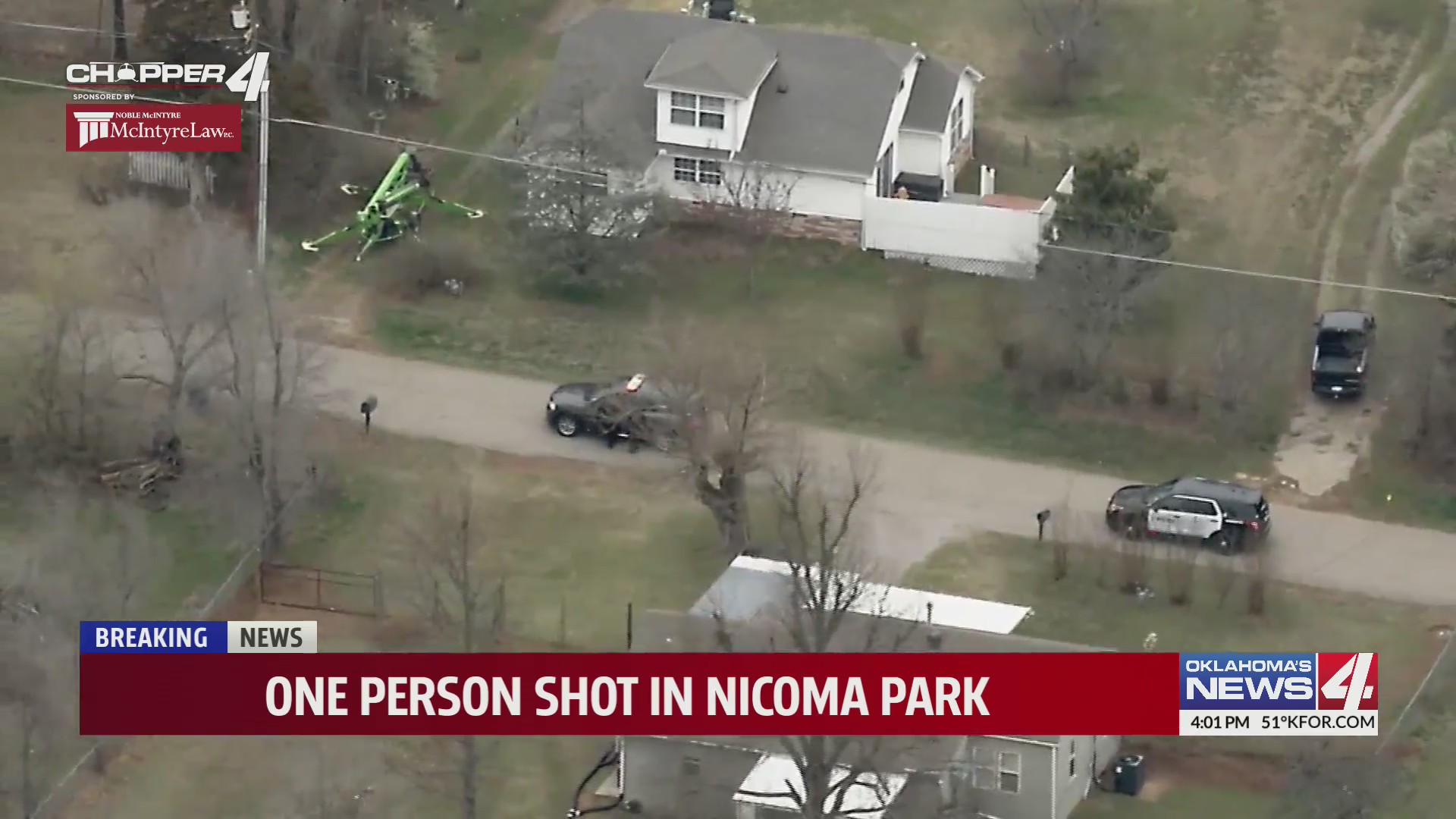 One person shot in Park Oklahoma City