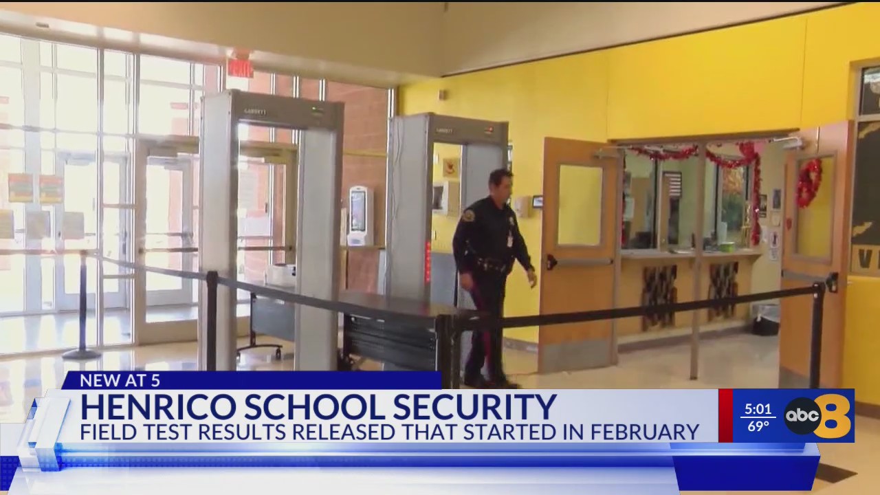 Henrico Schools experiment with weapon scanners in schools WRIC ABC 8News