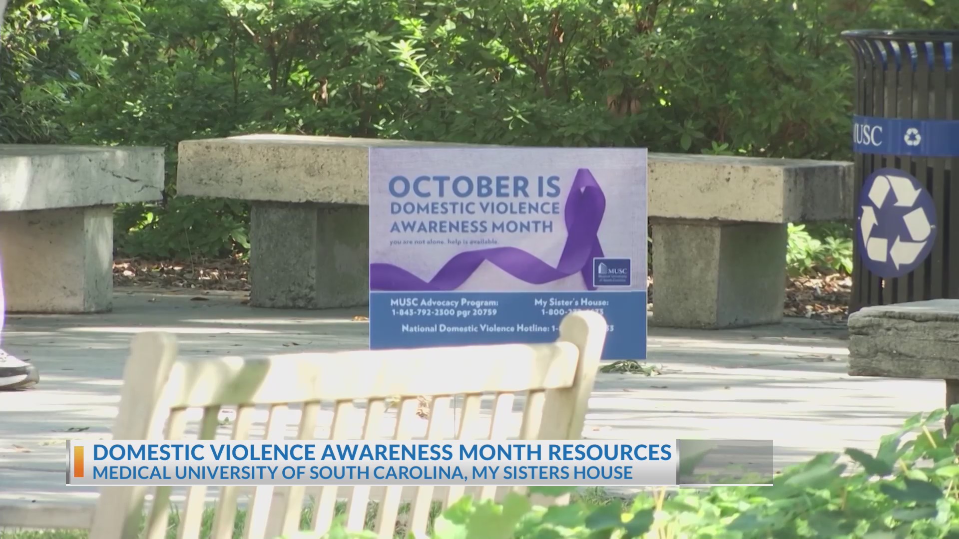 October marks the start of Domestic Violence Awareness month – WCBD News 2