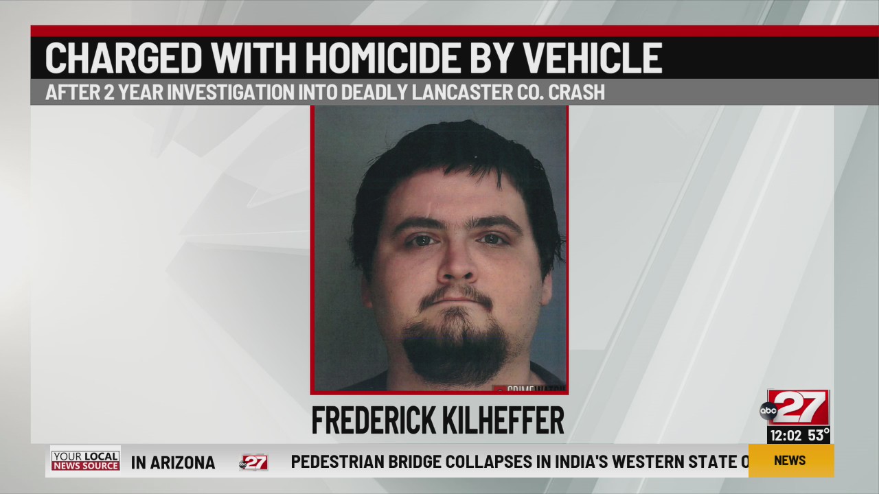 Man charged with vehicular homicide after 2020 fatal Lancaster County