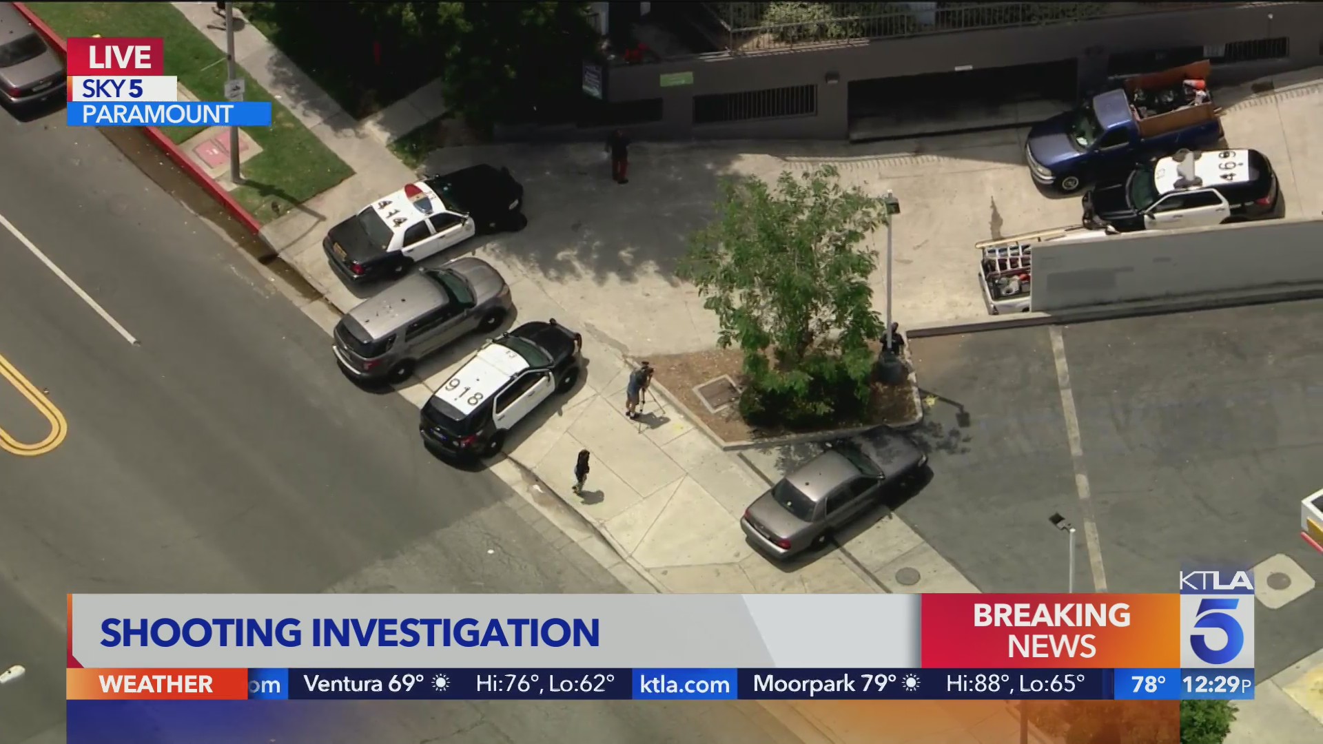 Shooting investigation underway in Paramount – KTLA
