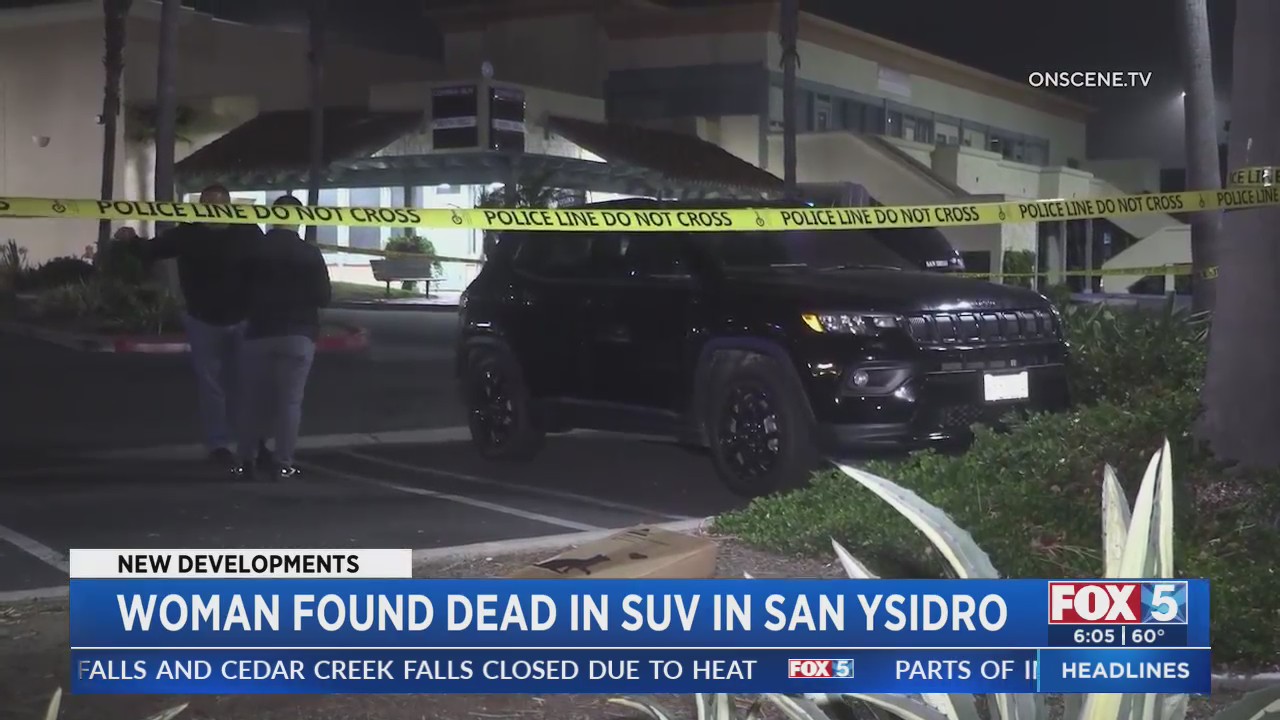UPDATE: Woman Found Dead In SUV Near San Ysidro Mall – FOX 5 San Diego ...