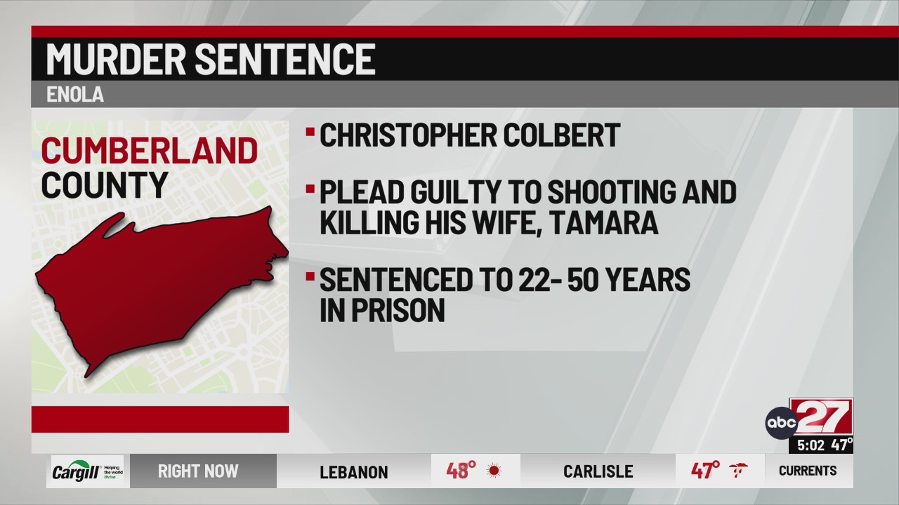 Cumberland County husband sentenced for wife’s murder – ABC27