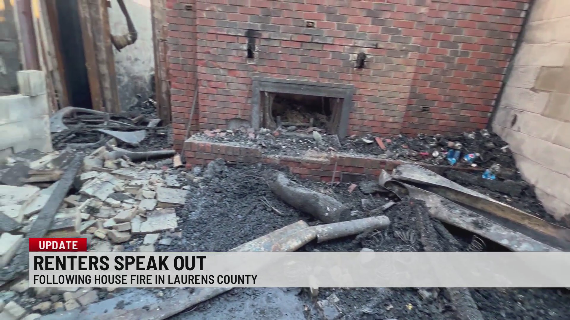 Renters for house fire in Laurens County say it was accidental WSPA 7NEWS