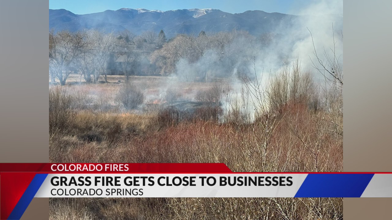 Gallery Detail: Csfd Grass Fire Contained Near East Pikes Peak And Academy