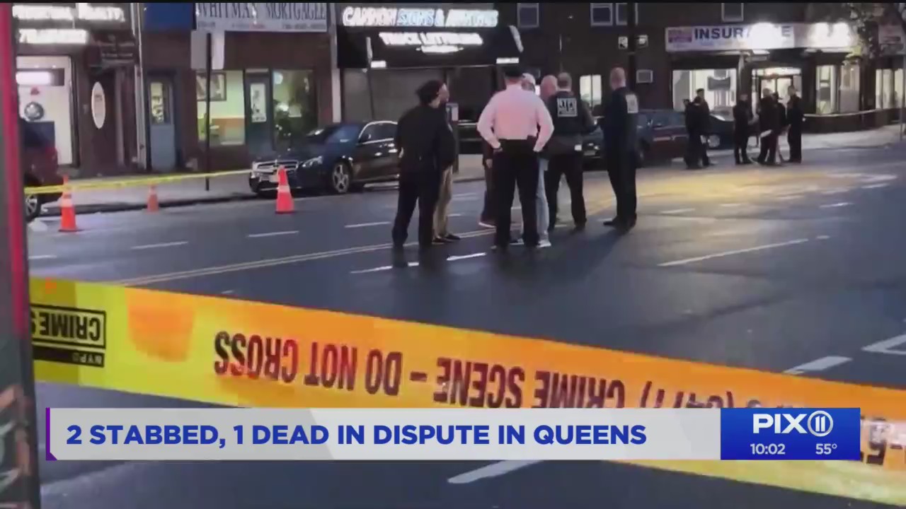 Man stabbed to death, another hurt in Queens: NYPD – PIX11