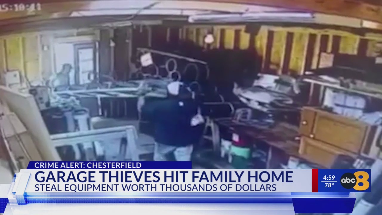 Two men caught on camera stealing thousands in items from Chesterfield ...