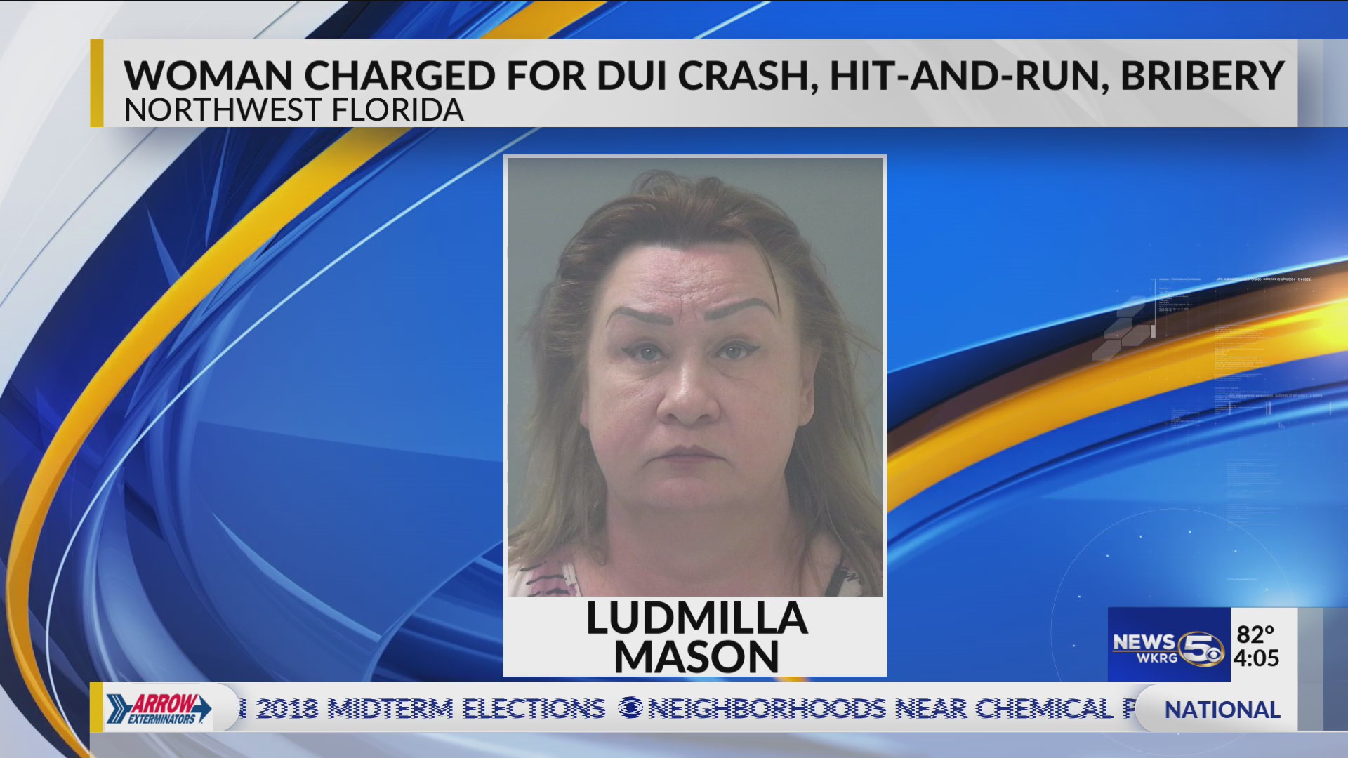 Woman arrested for 4th DUI, side-swiped patrol vehicle, tried to bribe ...
