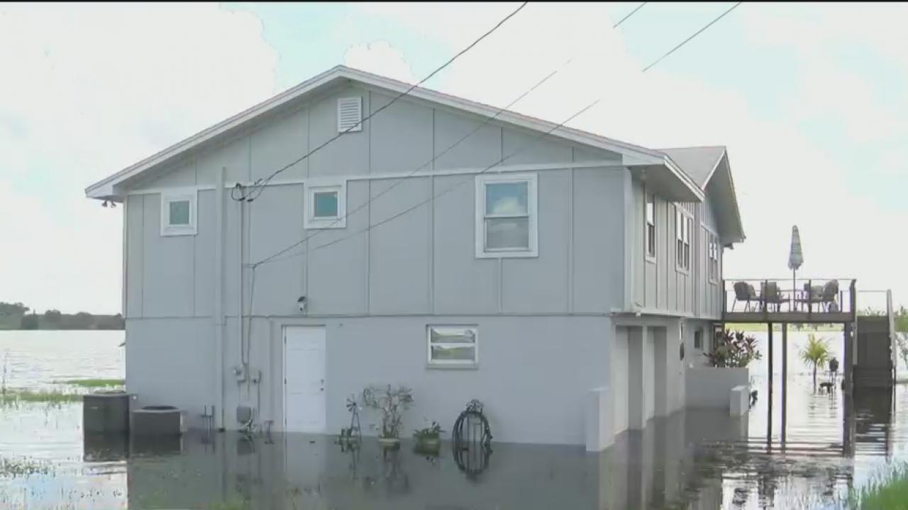 At Frostproof home, flood water still rising from Hurricane Ian WFLA