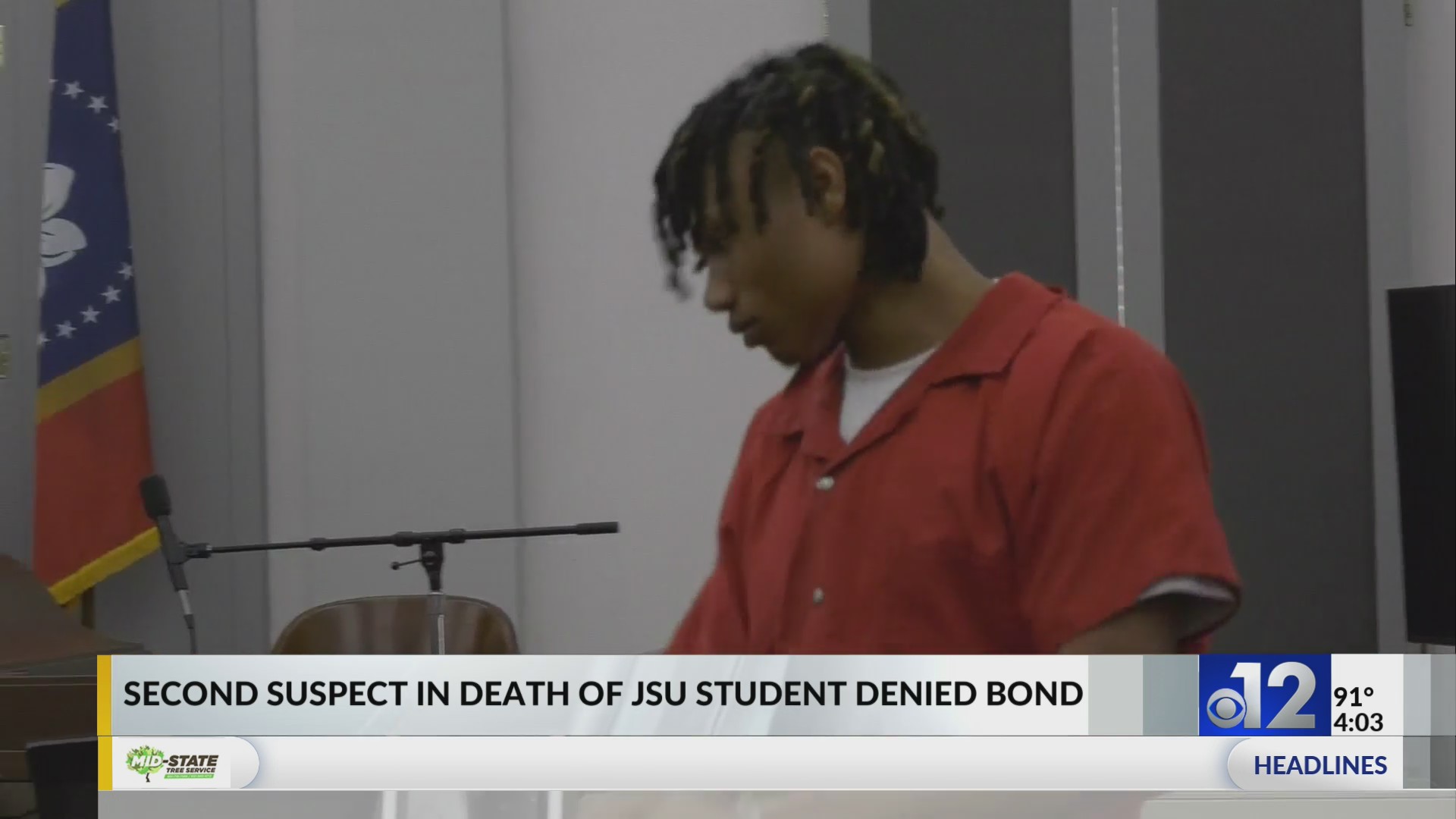 Second suspect in death of JSU student denied bond – WJTV
