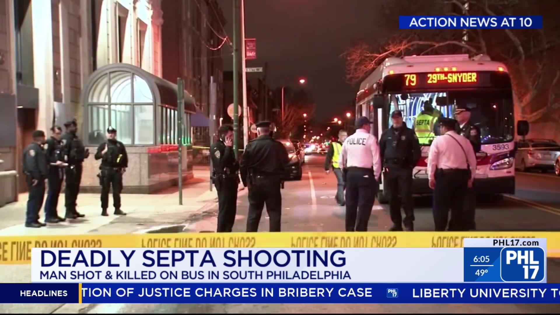 Man Killed in Shooting on Septa Bus in South Philadelphia, Marking 3rd ...