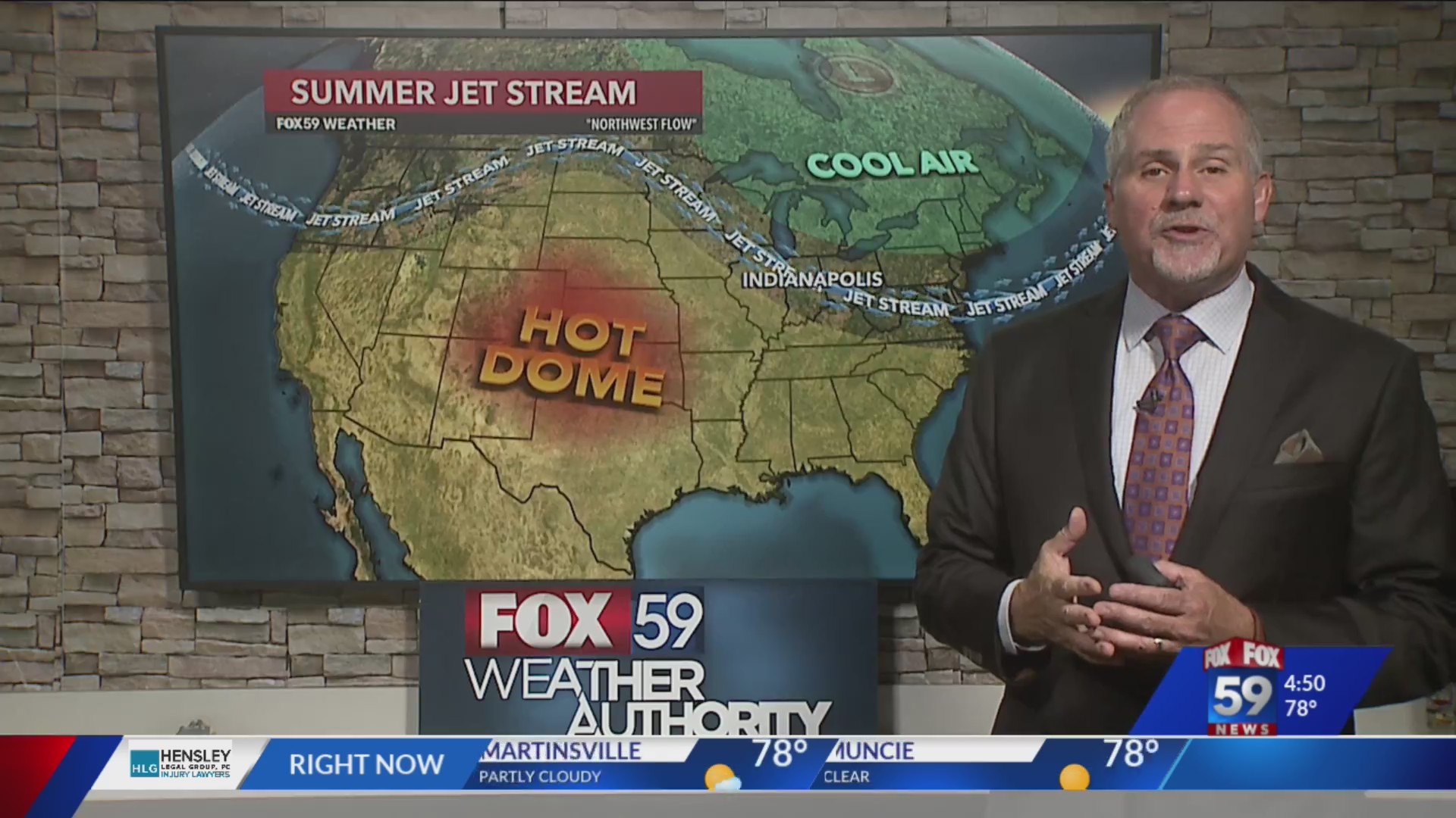 A windy warm up brings shower and storm chance Thursday – Fox 59