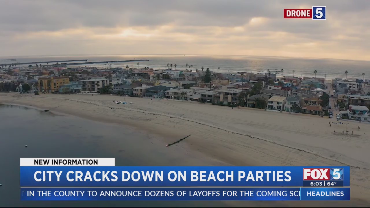 City cracks down on beach parties – FOX 5 San Diego & KUSI News