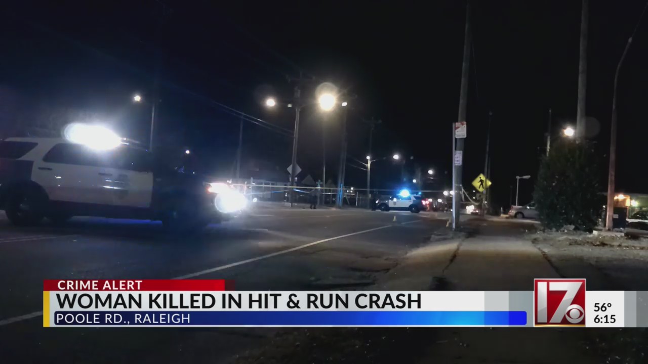 Woman dies after hit-and-run crash on Poole Road in Raleigh, police say ...