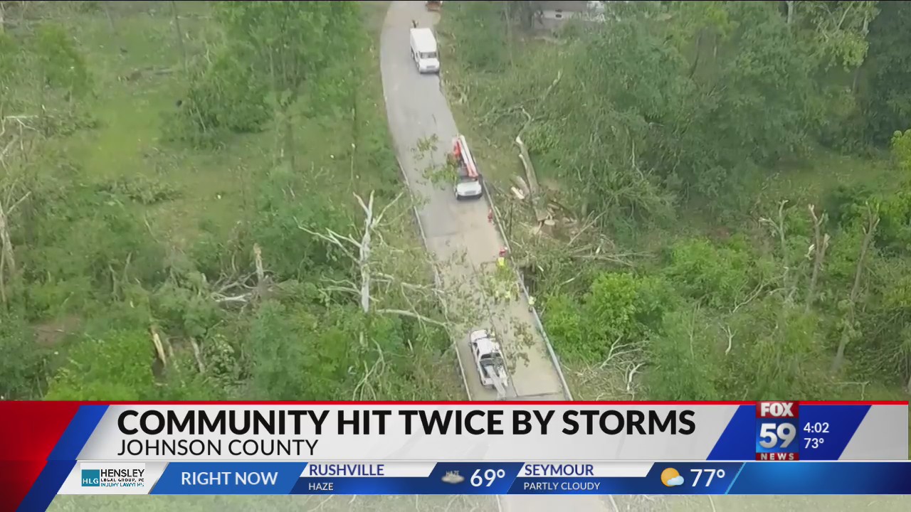 Johnson County first responders see two tornadoes in three months – Fox 59