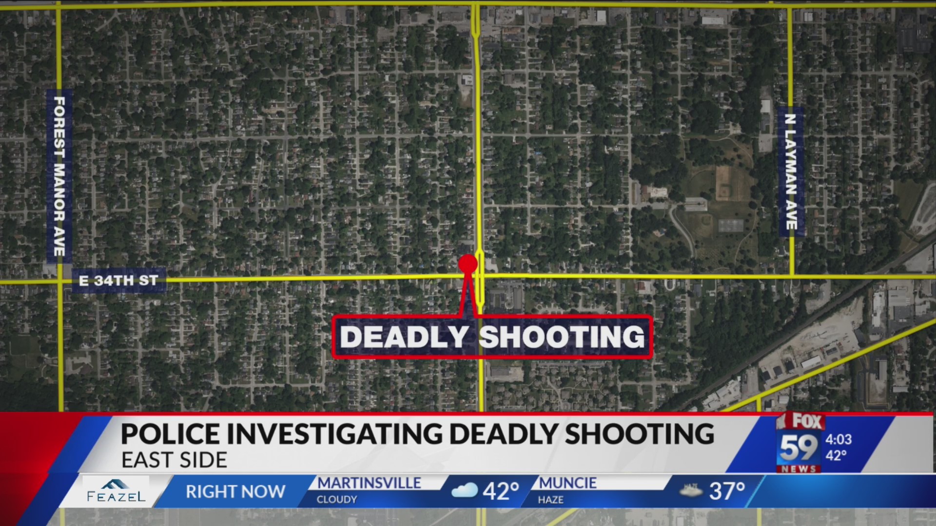1 dead in shooting on east side, police say – Fox 59