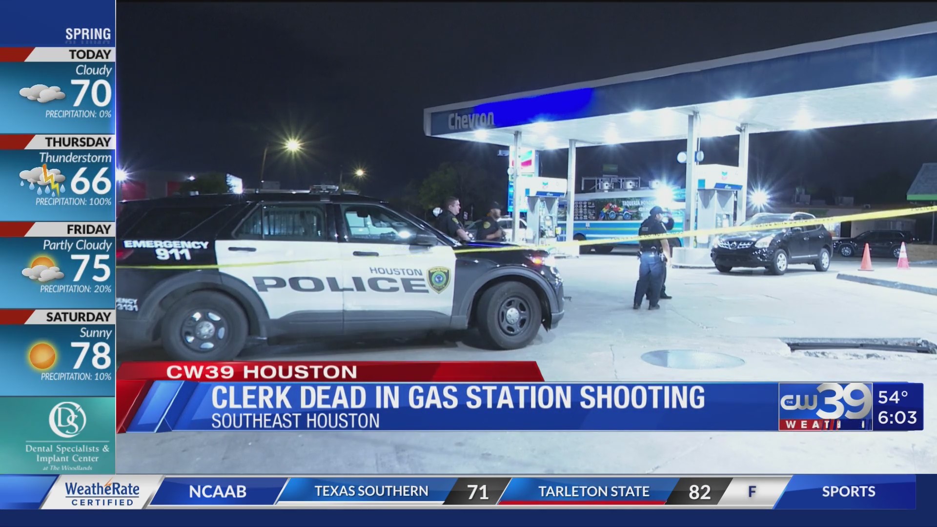 Clerk dead in gas station shooting in southeast Houston – CW39 Houston