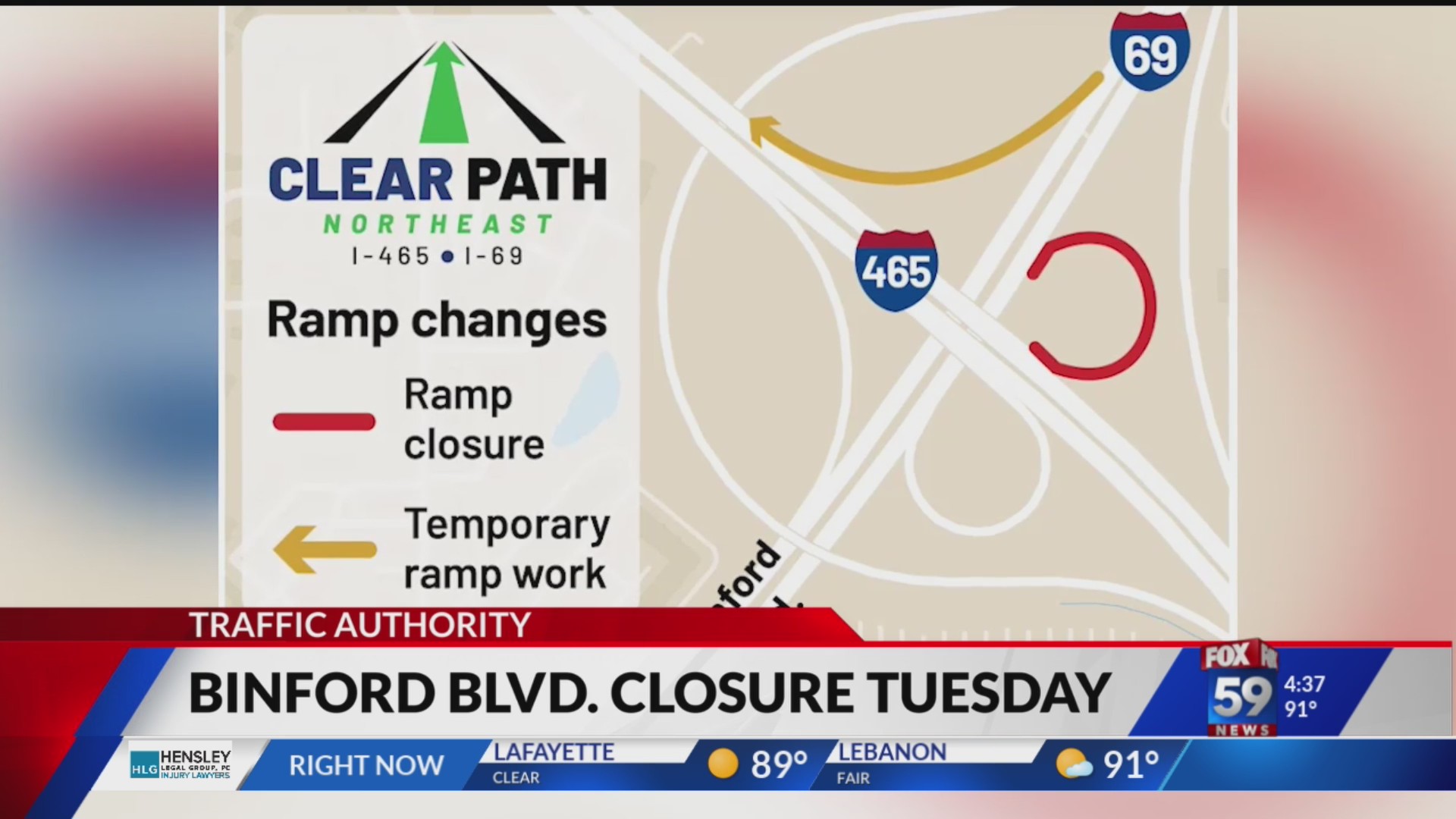 Binford Boulevard ramp set to close July 5, won’t reopen until 2025