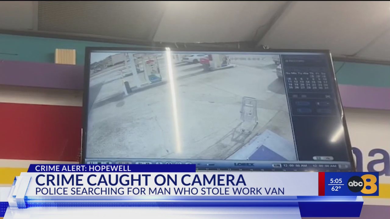 Police searching for man caught on camera stealing construction worker ...