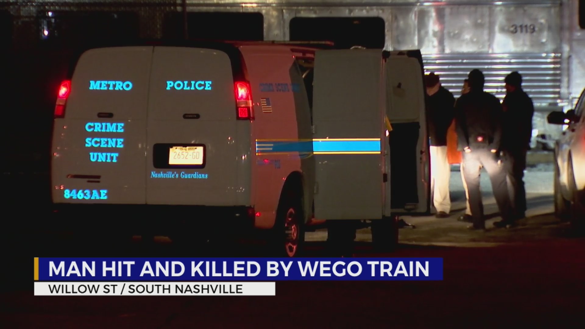 Man hit, killed by WeGo Star train in South Nashville – WKRN News 2