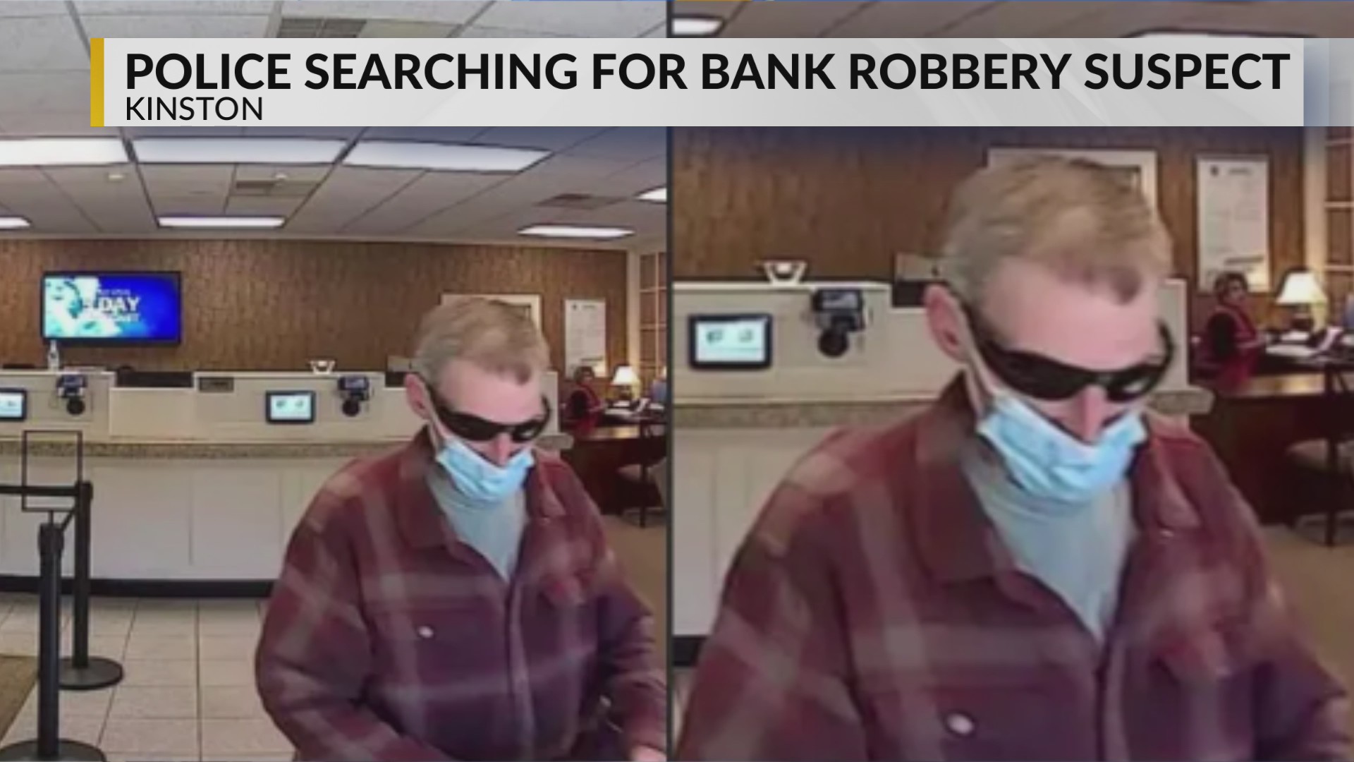 Kinston police seeking public’s help identifying bank robbery suspect ...