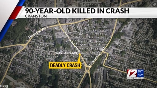 Man, 90, killed in Cranston crash – WPRI.com