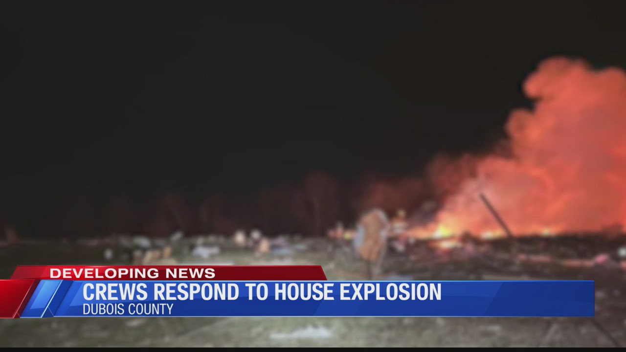 Dubois County House Explosion Eyewitness News (WEHT/WTVW)