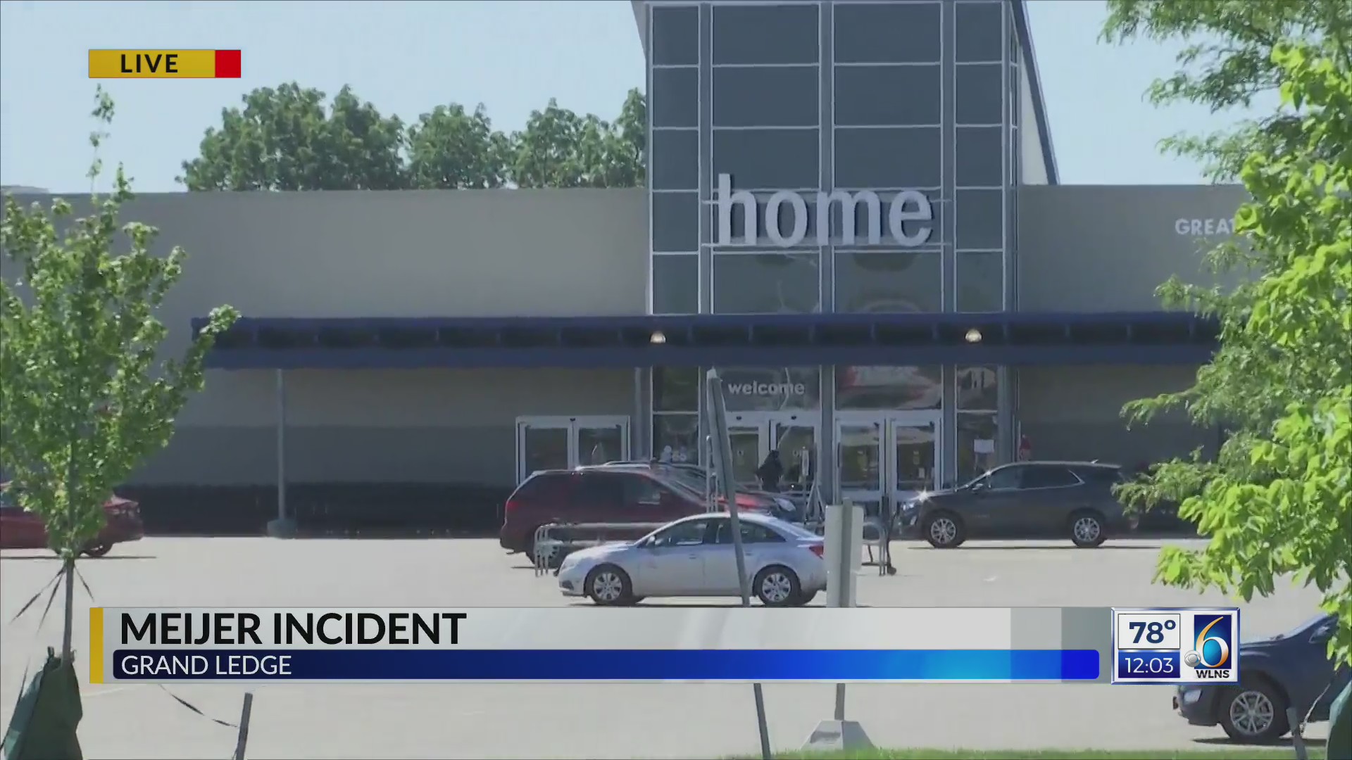 Meijer Incident in Grand Ledge WLNS 6 News