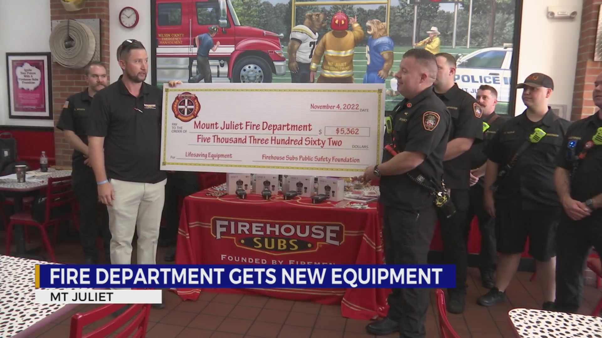 Mt. Juliet Fire Department gets new equipment WKRN News 2