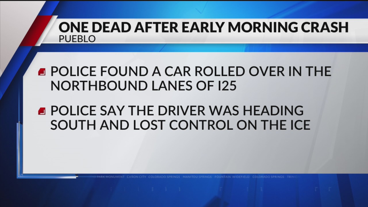 One killed in Pueblo I-25 crash – FOX21 News Colorado