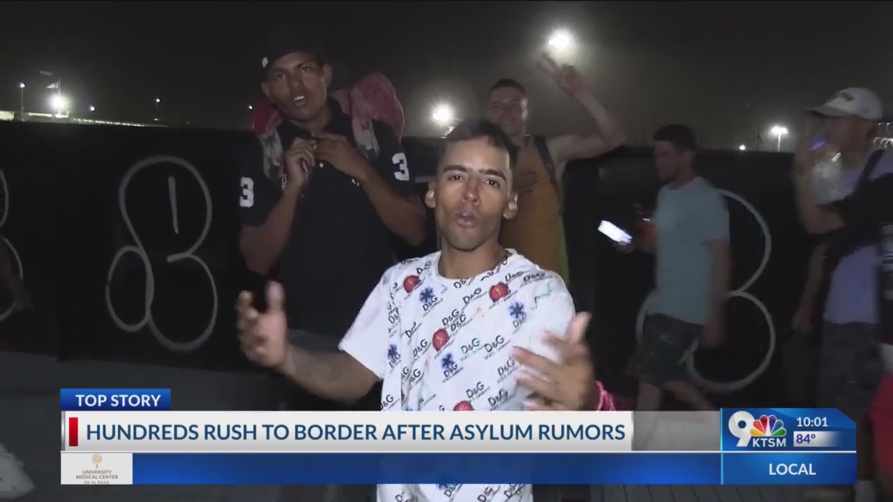 Border officers fire pepper balls at migrants attempting mass entry – WRBL