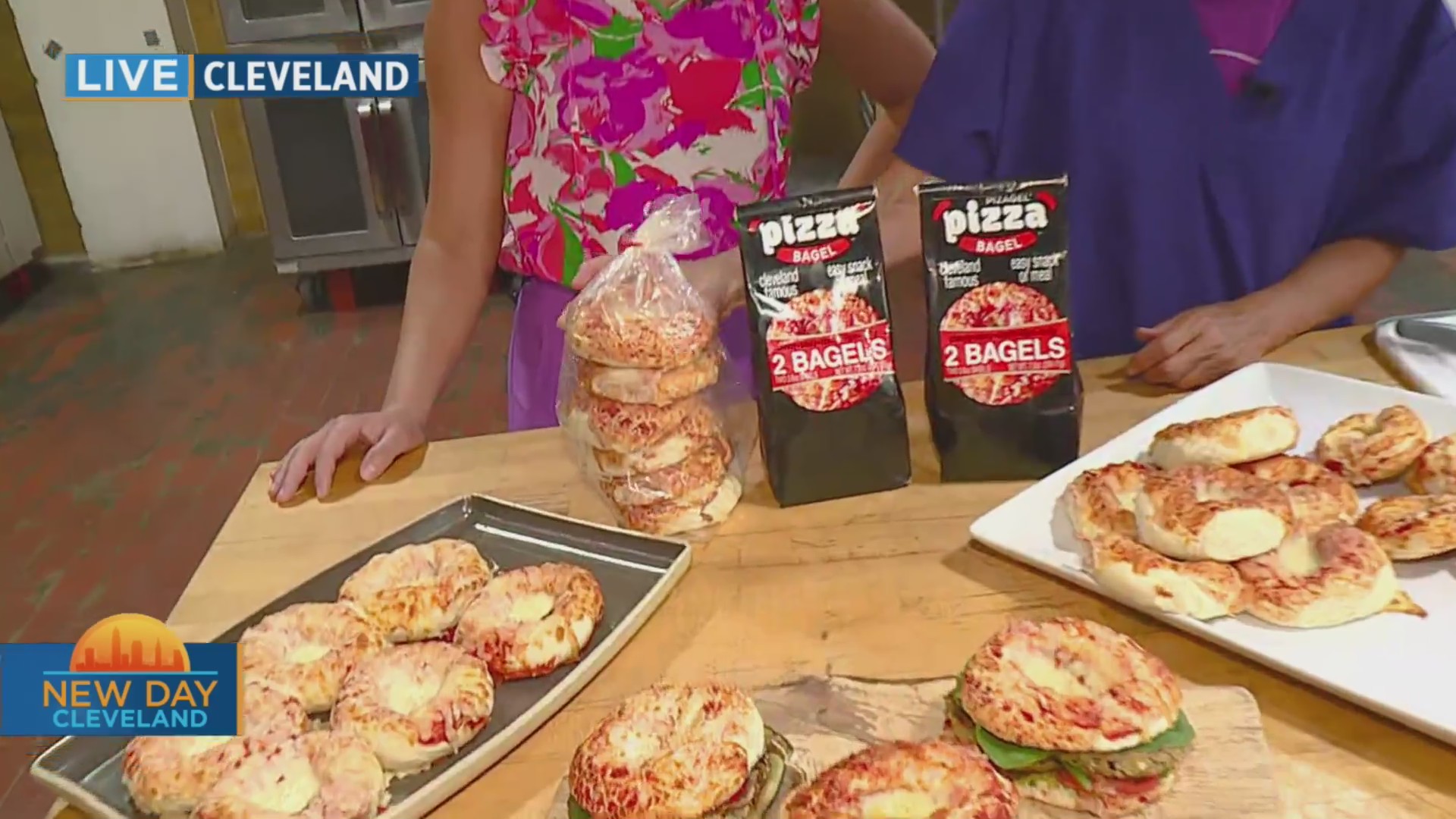 New Day Cleveland Pizza Bagel Lady Fox 8 Cleveland WJW