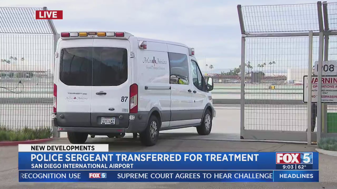 Police Sergeant Transferred For Treatment – FOX 5 San Diego & KUSI News