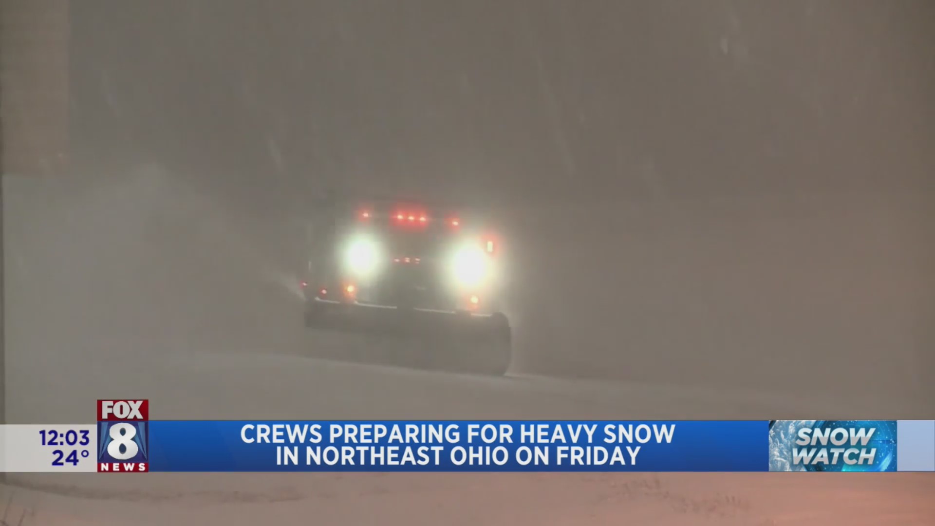 Crews prepare for heavy snow in NE Ohio – Fox 8 Cleveland WJW