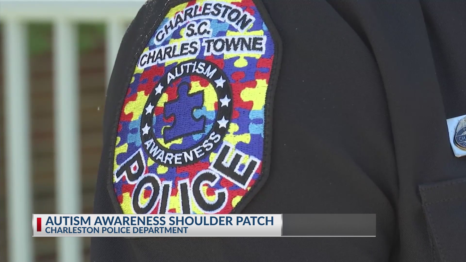 Charleston Police raising autism awareness with new patches WCBD News 2